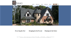 Desktop Screenshot of legacy-architecture.com